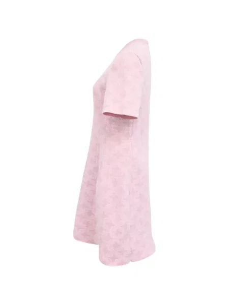 Rochie mini Maje din jacard de costum roz