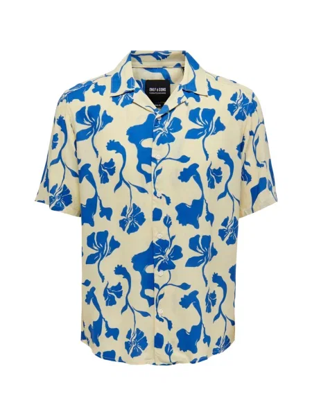 Риза Only синьо