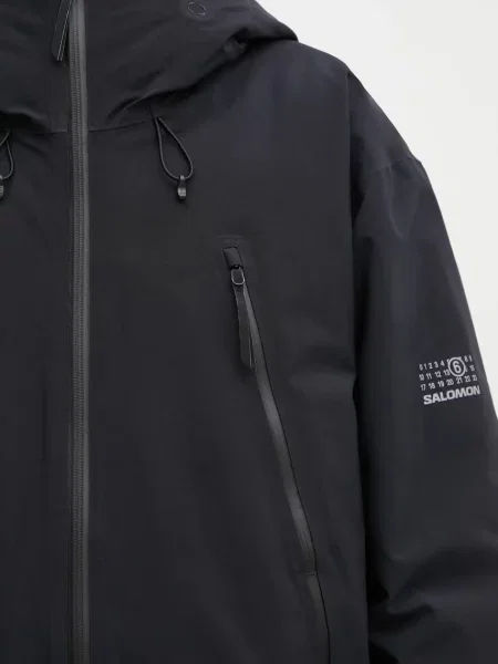 Пуховик Mm6 Maison Margiela черный
