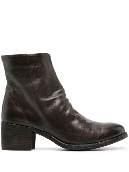 Botine Officine Creative din piele maro