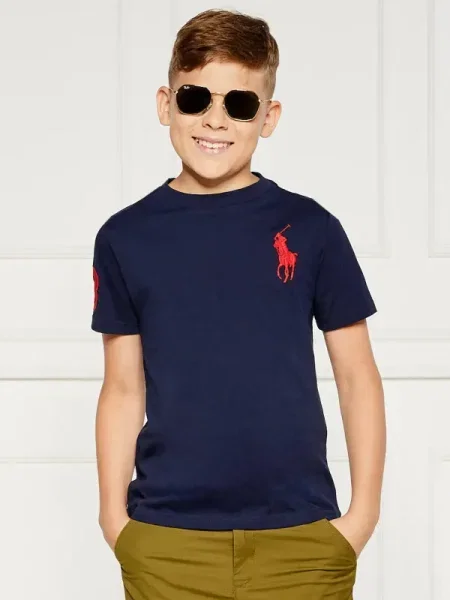 Polo Ralph Lauren Póló Sötétkék Regular Fit kék