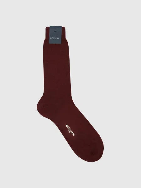 Носки Bresciani бордовые