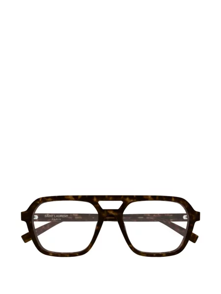 Saulės akiniai Saint Laurent Eyewear ruda