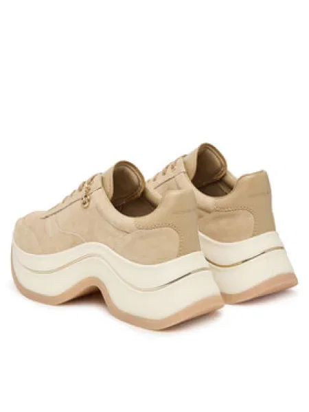 Sneakersy MICHAEL Michael Kors Arla Khaki