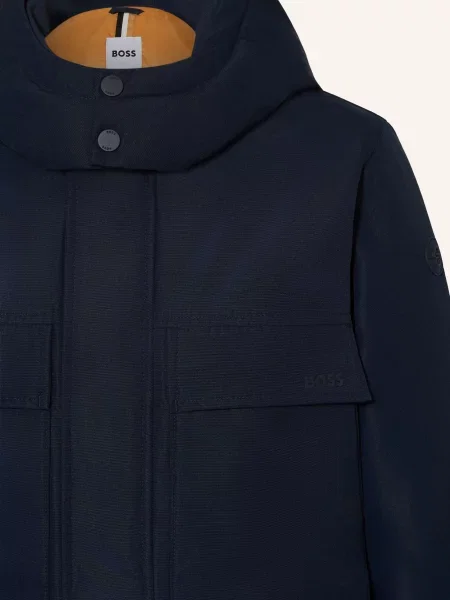 Boss Parka Puchowa blau granatowa