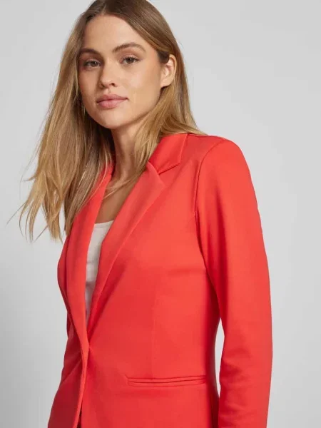 Żakiet z lamowanymi model ‘KATE’ Ichi czerwona