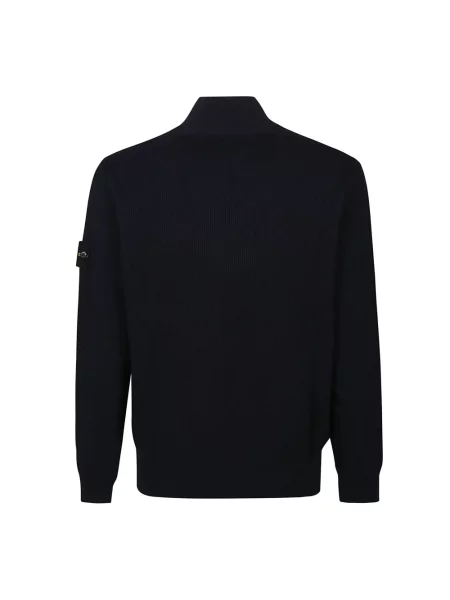 Kardigan Stone Island z kamieniami niebieski