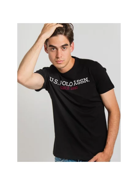 Koszulka polo U.s Polo Assn. czarna
