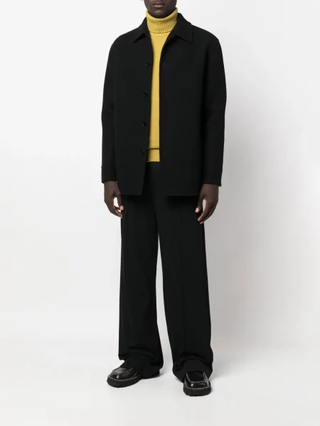 Kurtka Jil Sander wełniana czarna
