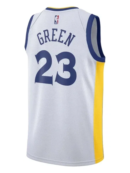 Bikerské tričko Nike s potiskem bez rukávů modré