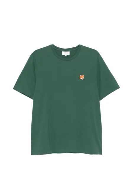 Majica Maison Kitsuné zelena