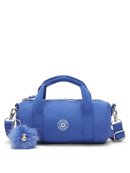 KIPLING Kabelka džínovina modrá