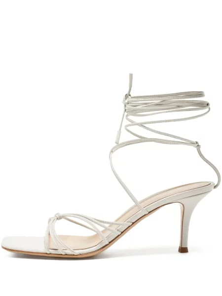 Sandale Gianvito Rossi alb