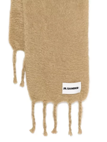 Fular Jil Sander cu franjuri