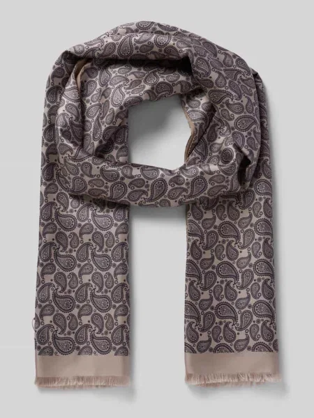 Szalik z czystego jedwabiu z wzorem paisley Roeckl