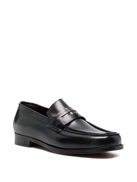 Pantofi loafer Morgillo din piele negru