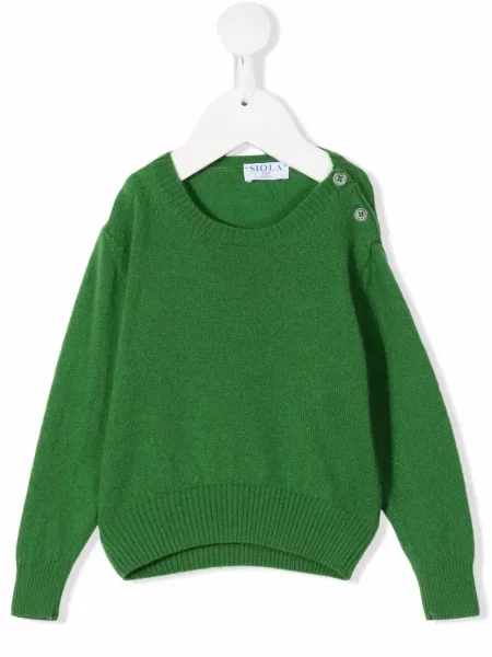 Sweter dziecięcy Siola zielony