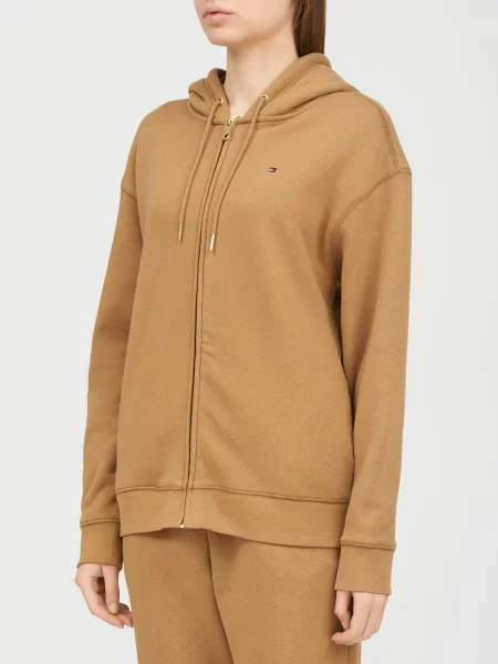 Спортивна кофта Tommy Hilfiger коричнева
