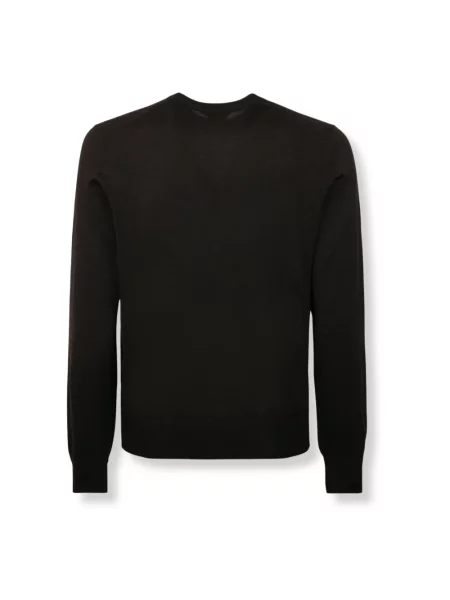 Sweter Tom Ford z kaszmiru brązowy