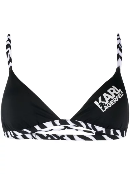 Bikini Karl Lagerfeld w zebrę z autografem