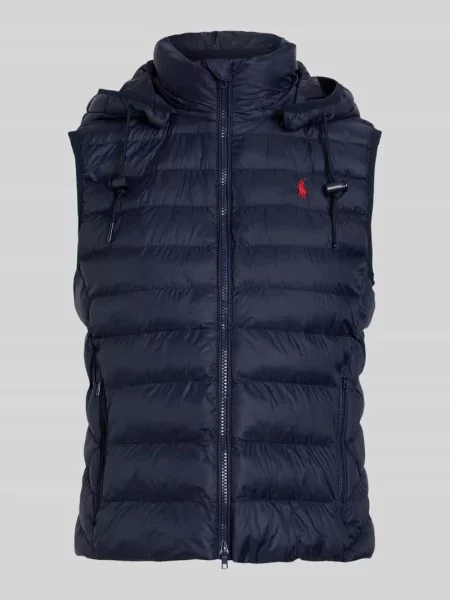 Ralph Lauren Kurtki Kobieta Niebieski L pikowana kamizelka granatowa