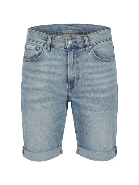 Džínové šortky Calvin Klein Jeans modré