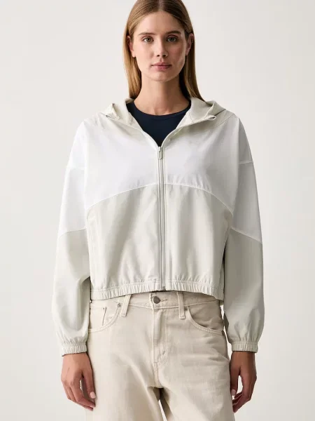 Under Armour geacă de tranziție pentru femei Rival Woven bej