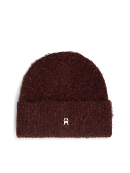 TOMMY HILFIGER Căciulă Elevated Chic bordeaux roșu
