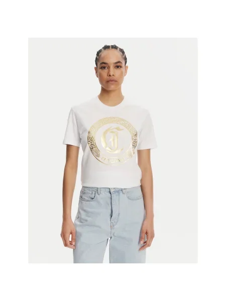 Just Cavalli T-shirt Regular Fit bijela