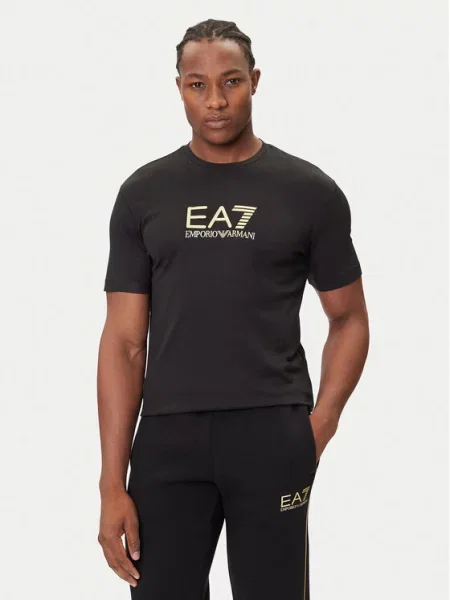 Футболка Ea7 Emporio Armani черная
