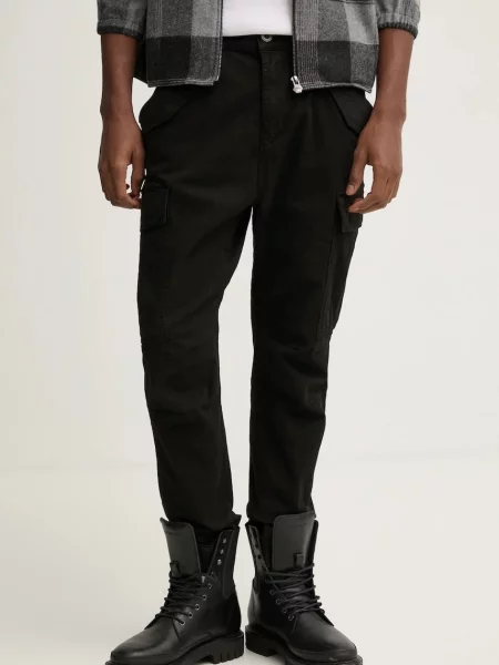 Nohavice Alpha Industries Airman Pant 03 čierna