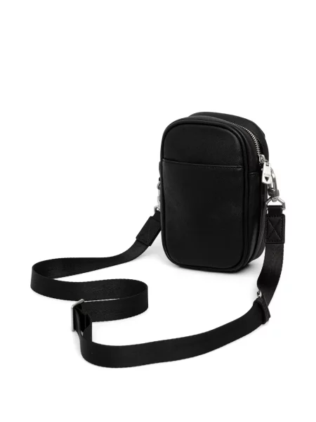 Crossbody taška Guess s autogramem černá