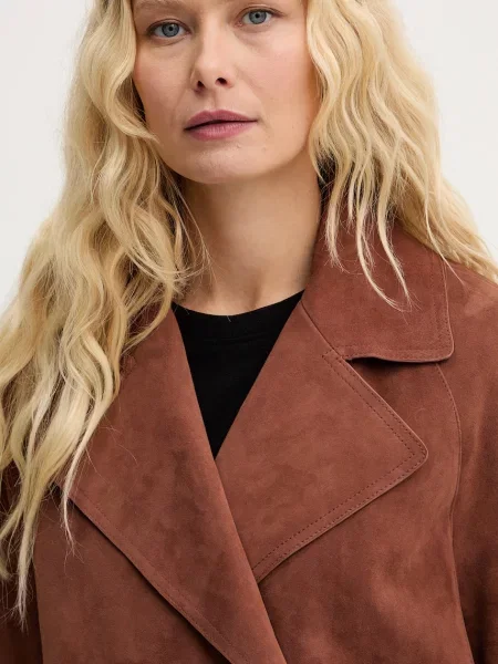Weekend Max Mara коротка куртка замшева SOSPIRO