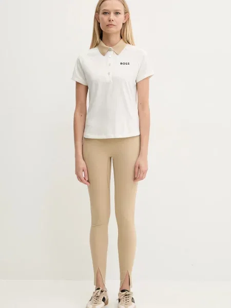 Поло Boss бежевое