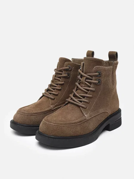 Замшеві Черевики YUKI коричневий
