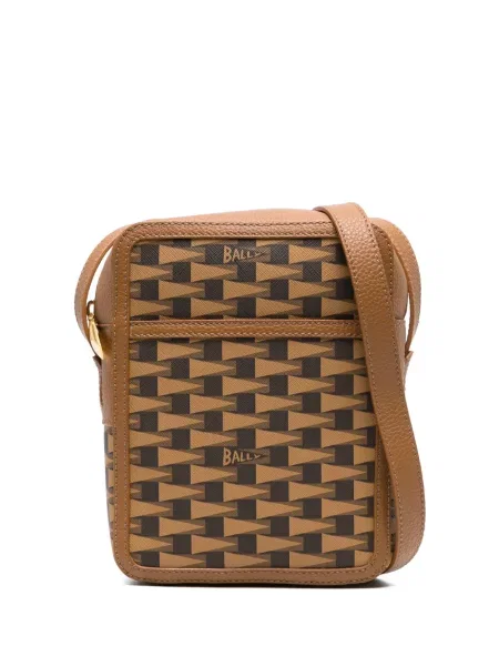 Geantă crossbody Bally maro