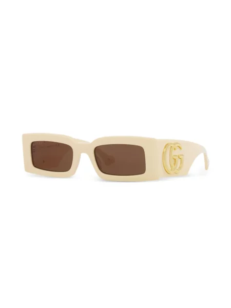 Okulary przeciwsłoneczne Gucci Eyewear białe