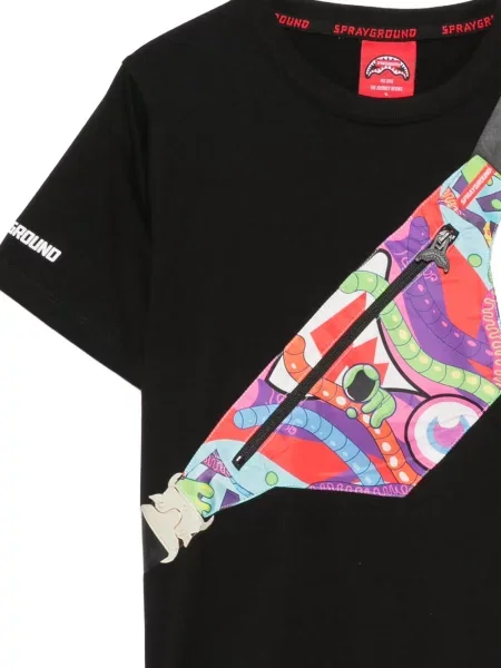 Koszulka dziecięca Sprayground czarna