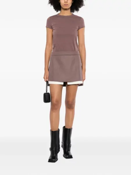 Decupat tricou Rick Owens violet