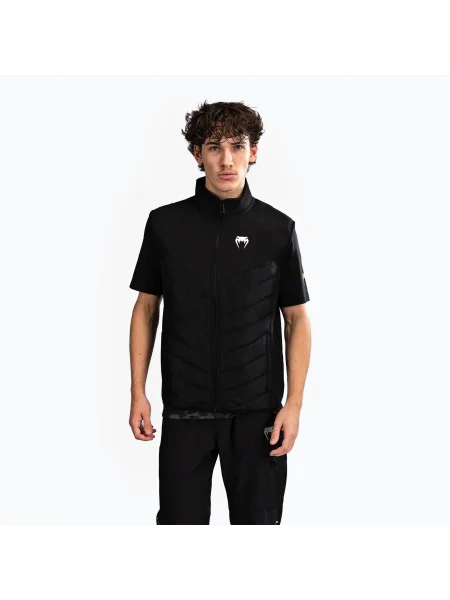 Férfi Venum Paddock Softshell rövid ujjú kabát fekete. Méret: M fekete