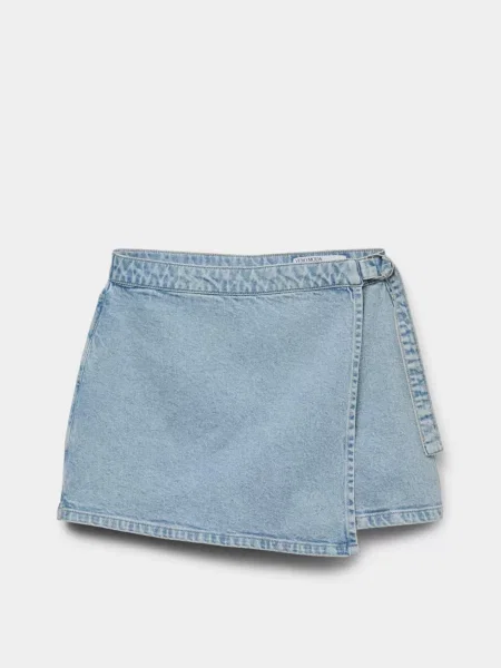 Спідниця-шорти Vero Moda блакитний