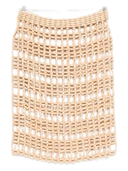 Spódnica midi Toteme do kolan z koralikami