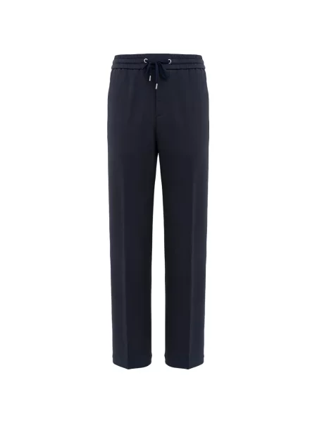 Pantaloni Peserico alergare albastru
