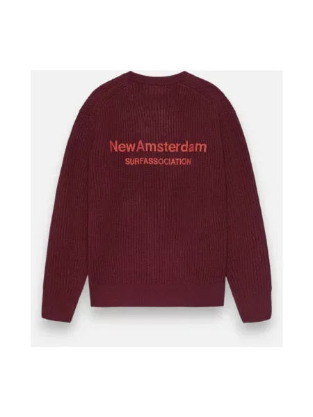 Sweter New Amsterdam Surf Association czerwony
