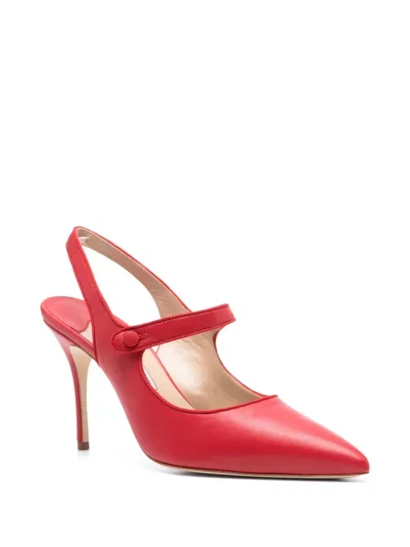 Pantofi cu toc Manolo Blahnik roșu