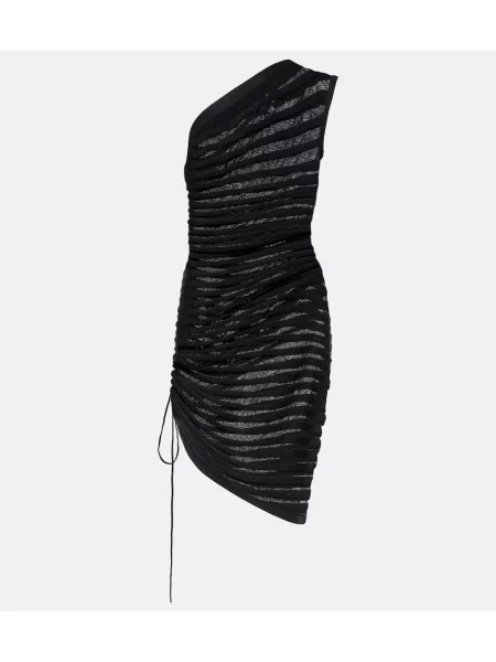 Rochie Alaïa tricotate negru