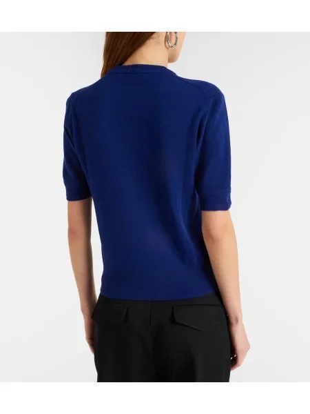 Pulover Jil Sander de lână albastru