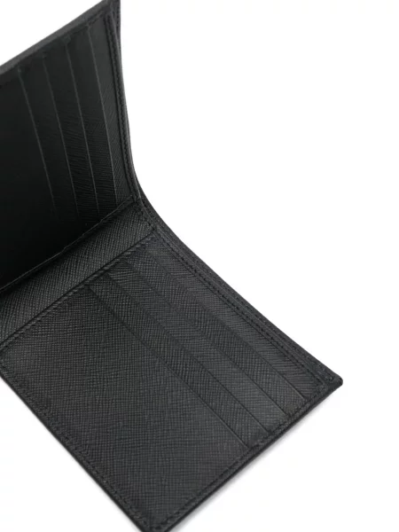 Portofel Kiton din piele negru