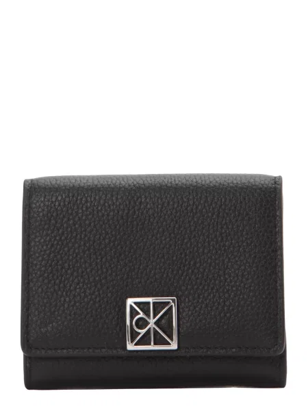 Calvin Klein De piele portofel negru
