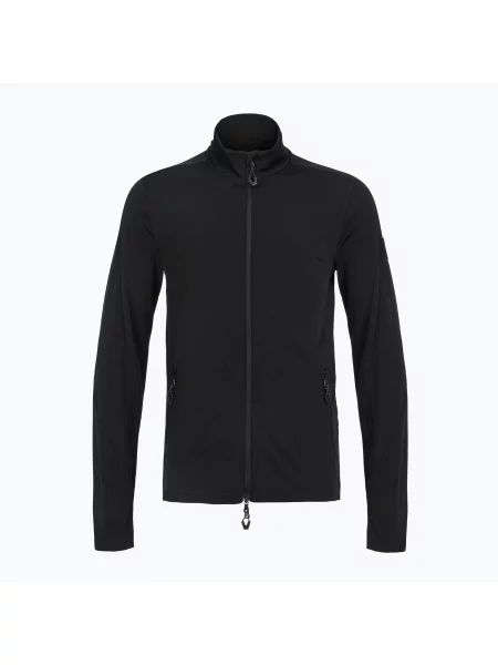 Mikina Emporio Armani Ski Kitzbuhel Power Stretch Colorblock T-Top Fz black černá